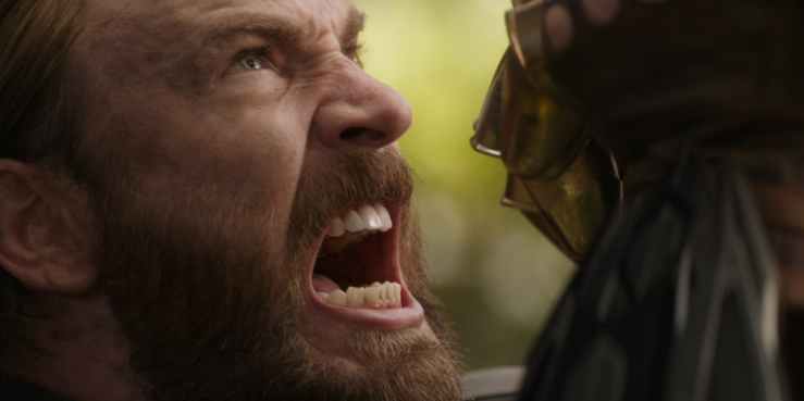 Avengers-Infinity-War-Captain-America-Screams-vs-Thanos